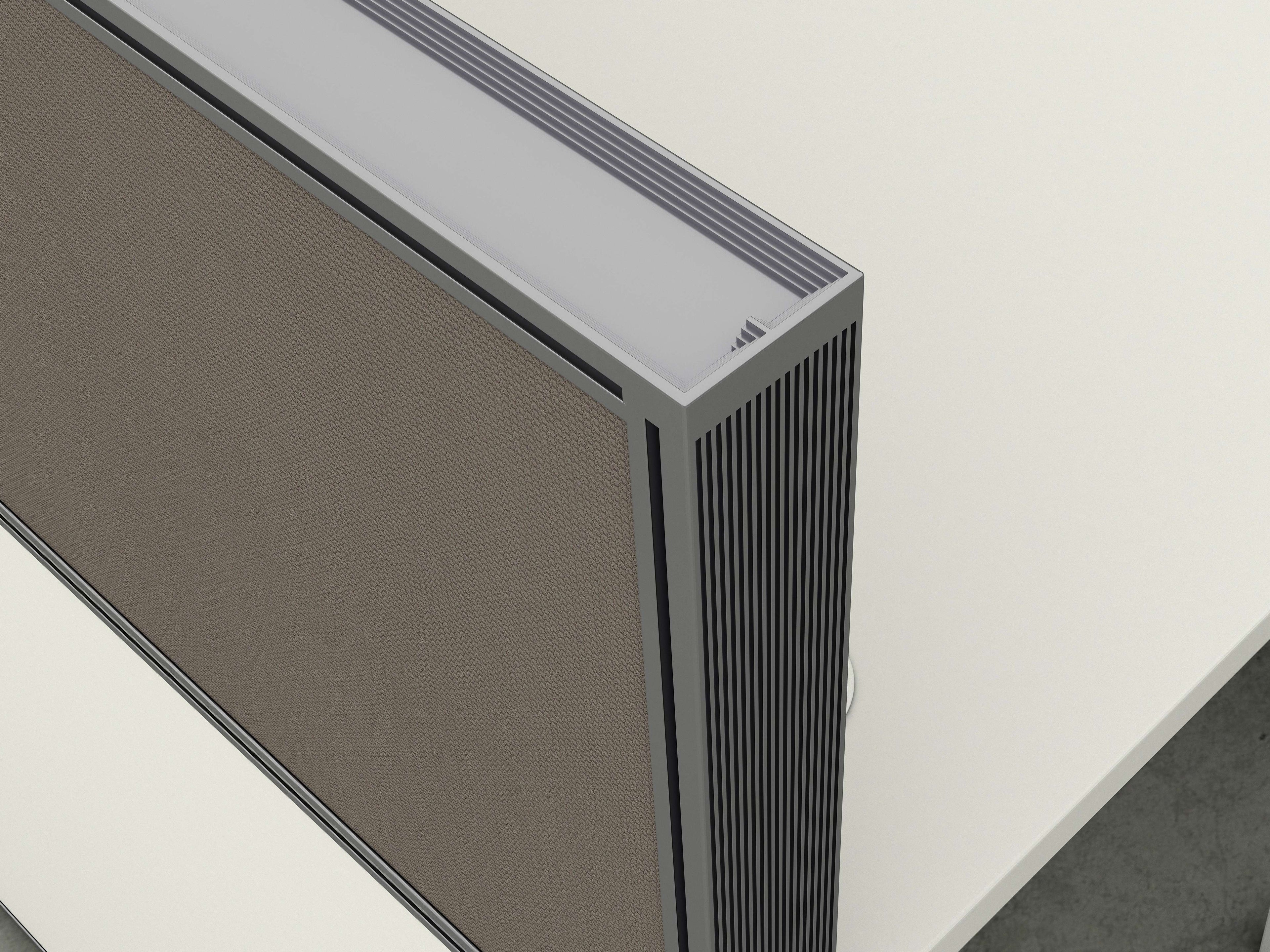 Cubicle Workstation - 55mm Aluminum Frame Partition - X55 Series